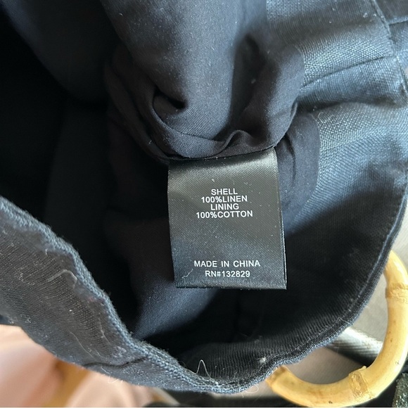 Lovers & Friends Tanner Skort in Linen Color Black Size XS - Picture 7 of 7